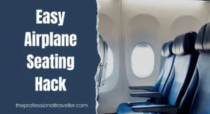 airplane seating hack