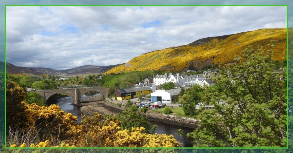the professional traveller visiting the highlands helmsdale