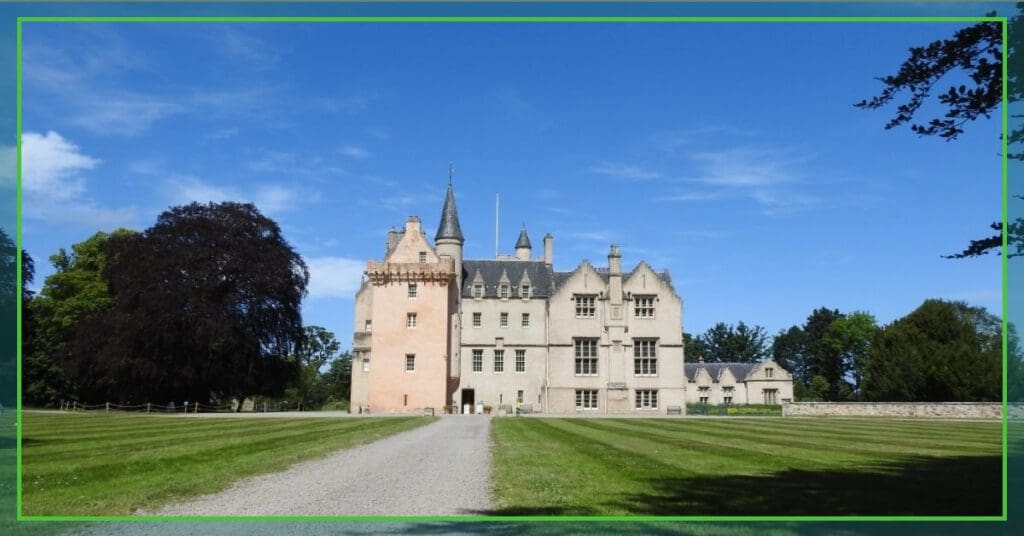 brodie castle outside view the professional traveller