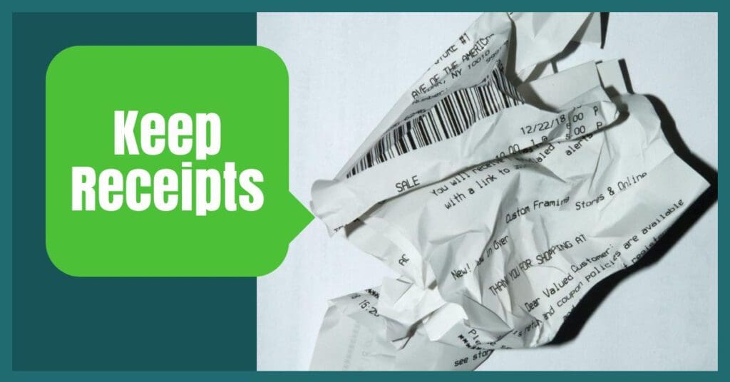 travel insurance annual keep receipts