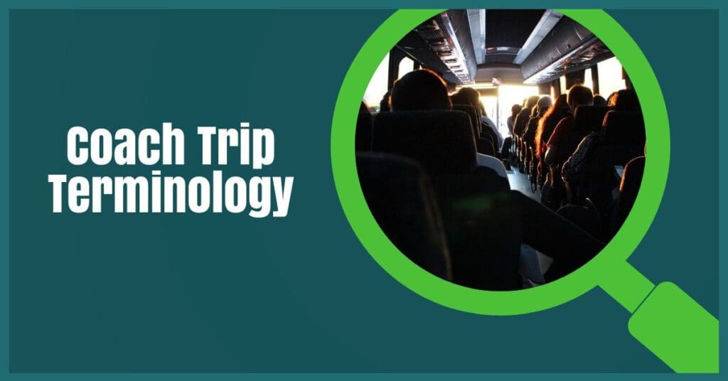 picture shows view of the aisle of a coach coach trip terminology the professional traveller