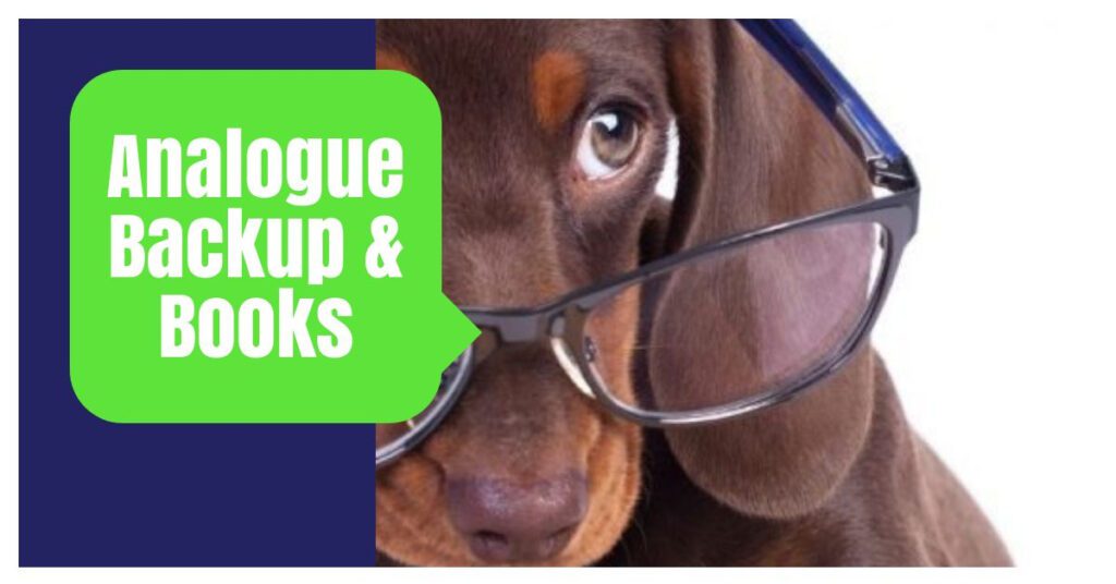 dachshund dog with reading glasses fear of flying