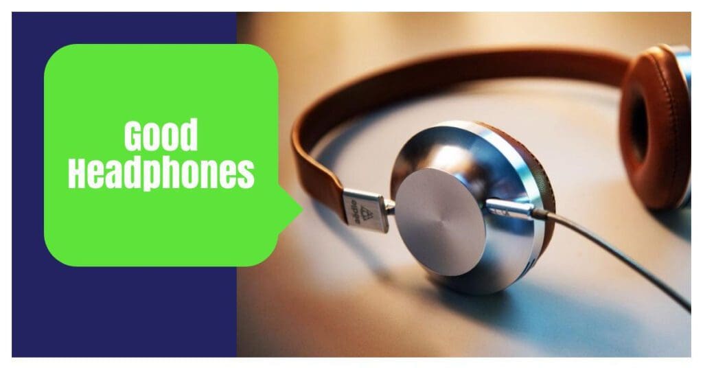 photo shows headphones fear of flying