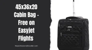 easyjet 45x36x20 cabin bag