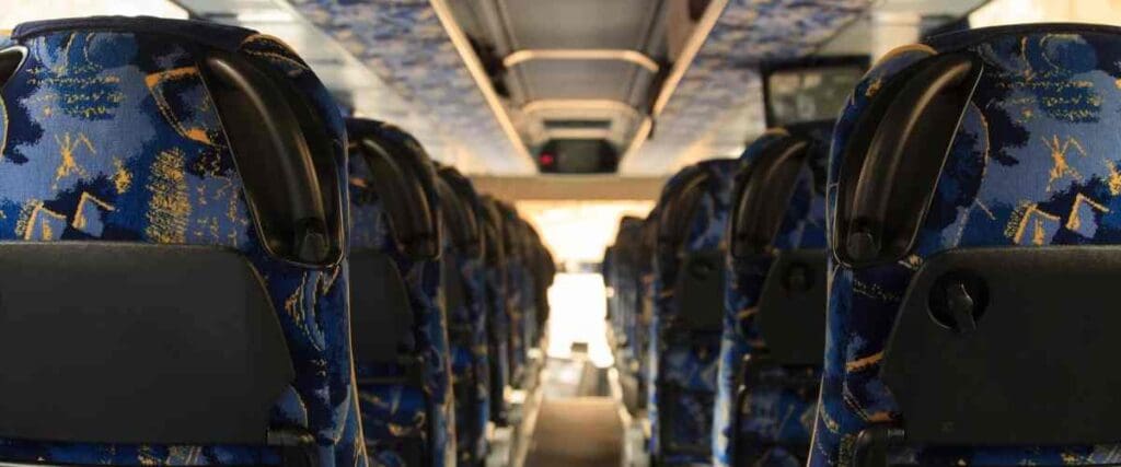 view from middle seat at the back of a coachcoach holidays for single travellers the professional traveller