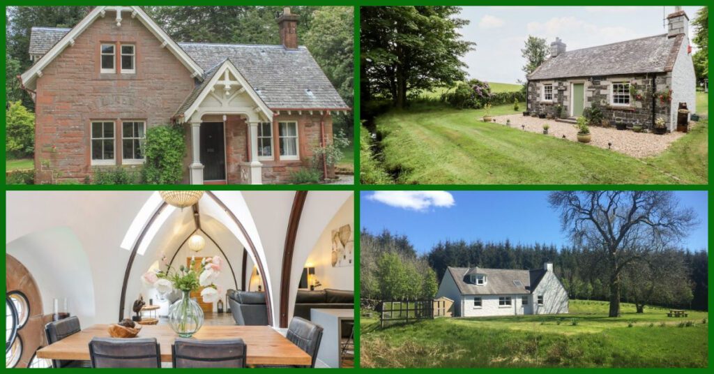 four holiday cottages in dumfries and galloway