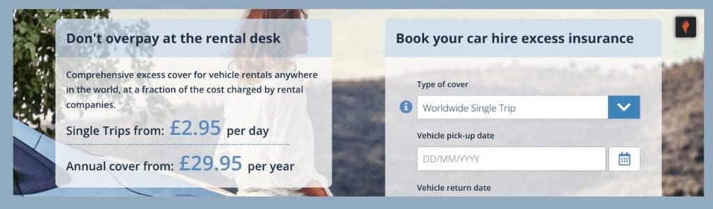 annual car hire excess insurance post picture the professional traveller