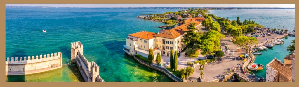 coach holiday to lake garda post picture sirmione