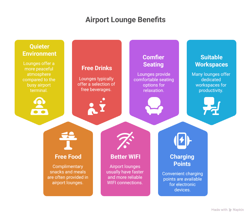 Are airport lounges worth it visual selection