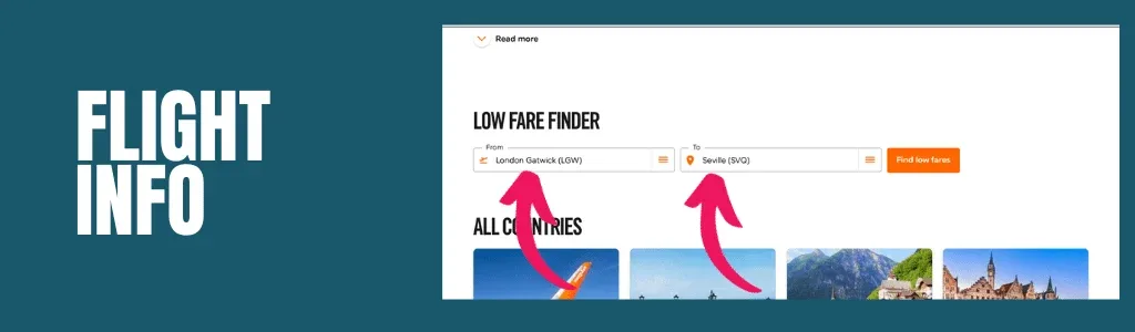 easyjet flight info