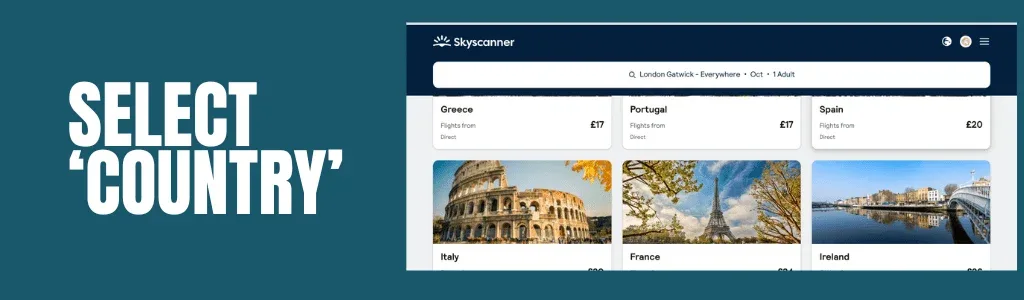 flight booking hacks country