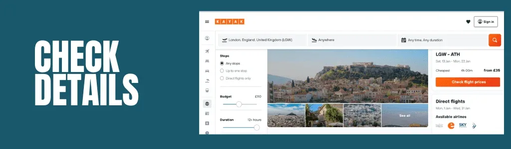 flight booking hacks check details