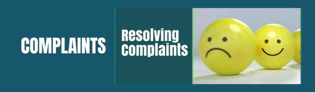 resolving complaints