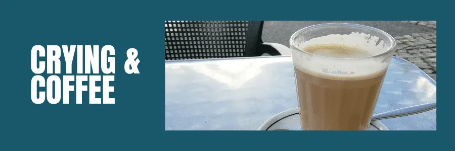 solo female holiday in vilamoura photo showing coffee