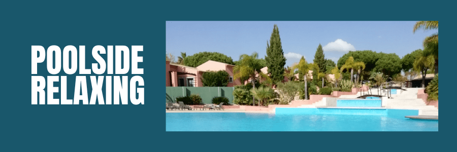 pestana hotel vila sol poolside relaxing