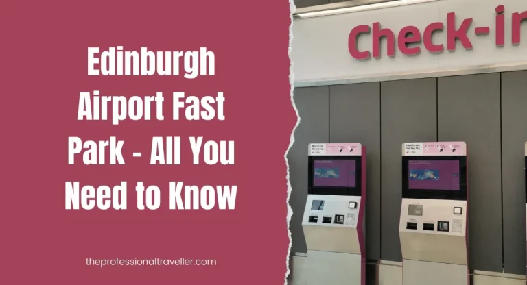 edinburgh airport fast park featured image showing check in area and terminals