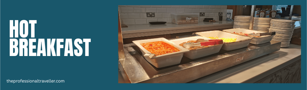 upper deck lounge glasgow airport hot breakfast items