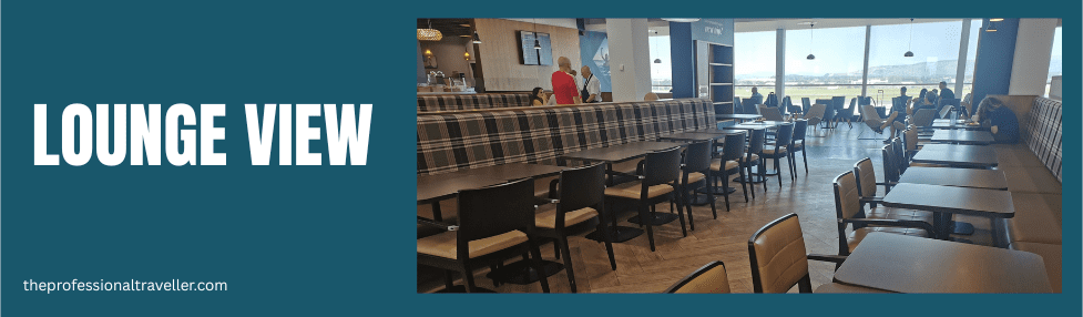 upper deck lounge glasgow airport lounge view